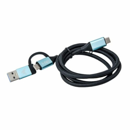 i-tec Câble USB-C vers USB-C avec Adaptateur USB 3.0 Inclus