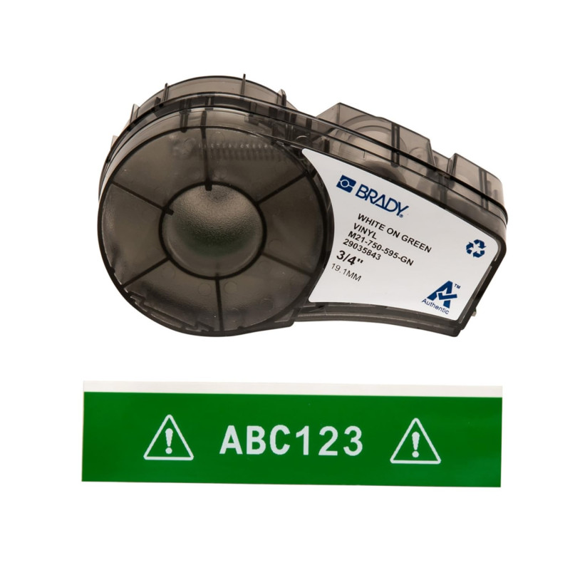 Brady M21-750-595-GN étiquette à imprimer Vert Imprimante d'étiquette adhésive - Étiquettes à imprimer (Vert, Imprimante d'étiqu Brady M21-750-595-GN étiquette à imprimer Vert Imprimante d'étiquette adhésive - Étiquettes à imprimer (Vert, Imprimante d'étiqu