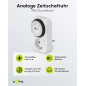 Goobay 51276 Minuterie/prise programmable pour prise de courant avec fiche à contact de protection - silencieuse minuteur prise Goobay 51276 Minuterie/prise programmable pour prise de courant avec fiche à contact de protection - silencieuse minuteur prise