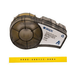 Brady Ruban d'Étiquette PermaSleeve en Polyoléfine Thermorétractable pour Imprimantes M210 & M211 - Étiquetage Câbles et Fils -