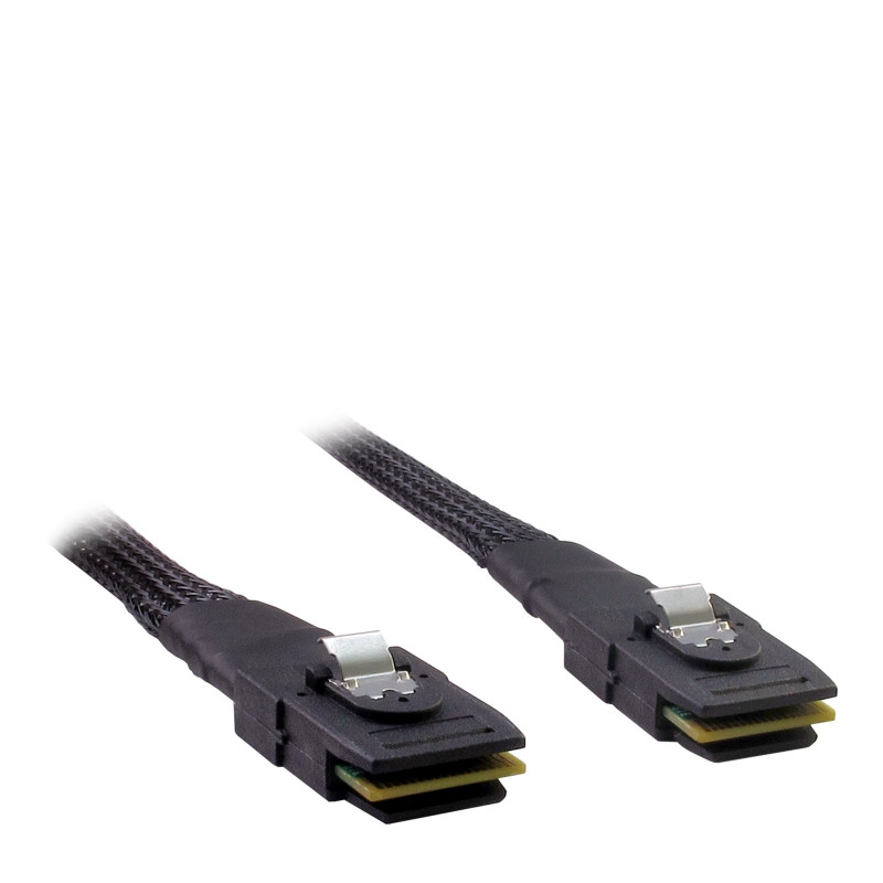 INTER TECH 88885238 Câble SFF 8087 – SFF 8087 0,75 m INTER TECH 88885238 Câble SFF 8087 – SFF 8087 0,75 m