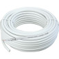 Schwaiger SAT coaxial démontées (7 mm, 75 dB, 25m) blanc