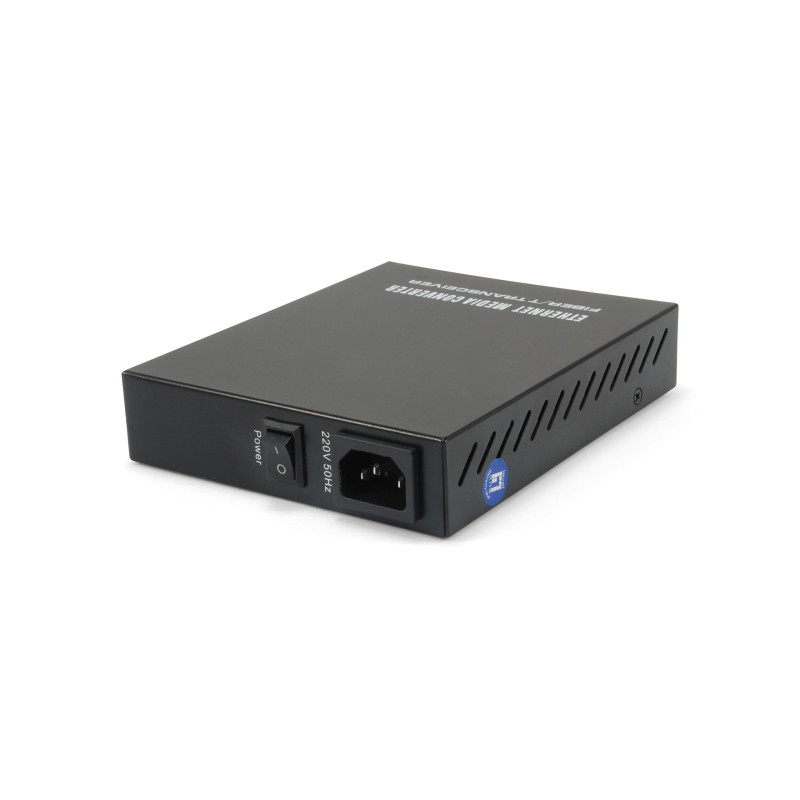 LevelOne FVM-1000 convertisseur de Support réseau 100 Mbit/s Noir