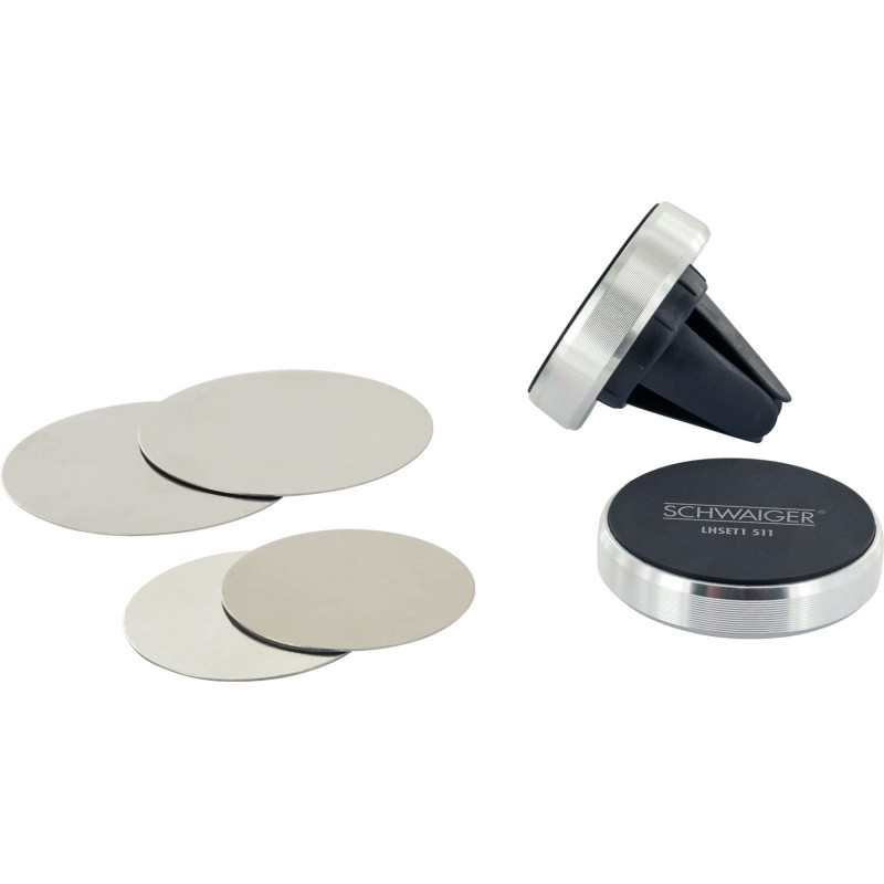 Schwaiger LHSET1 511 Support Voiture Noir, Argent Support Passif Schwaiger LHSET1 511 Support Voiture Noir, Argent Support Passif