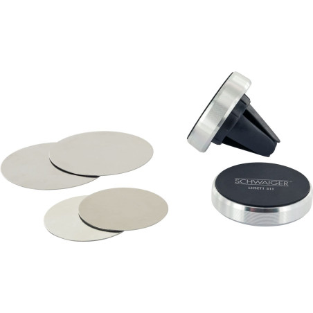 Schwaiger LHSET1 511 Support Voiture Noir, Argent Support Passif