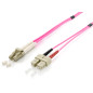 EQUIP 255533 CABLE DE FIBRA OPTICA 3 M OM4 LC SC VIOLETA EQUIP 255533 CABLE DE FIBRA OPTICA 3 M OM4 LC SC VIOLETA