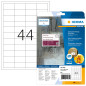 HERMA Lot de 440 étiquettes autocollantes blanches 48,3 x 25,4 mm résistantes aux intempéries et résistantes aux intempéries pou HERMA Lot de 440 étiquettes autocollantes blanches 48,3 x 25,4 mm résistantes aux intempéries et résistantes aux intempéries pou