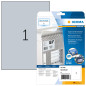 HERMA 4593 Rectangle Argent 10pièce(s) étiquette auto-collante - Étiquettes auto-collantes (Argent, Rectangle, A4, Universel, Po HERMA 4593 Rectangle Argent 10pièce(s) étiquette auto-collante - Étiquettes auto-collantes (Argent, Rectangle, A4, Universel, Po