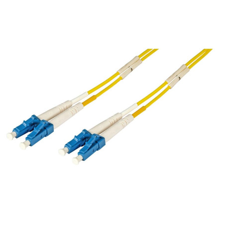 EFB Elektronik O0350.5 câble de fibre optique 5 m OS2 LC Jaune - Câbles de fibre optique (5 m, OS2, LC, LC, Male connector / Mal