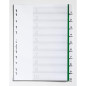 Durable 622105 Intercalaires Format A4 10 Touches - Onglets Soudés et Planches d'Insertions 1-10 - Page de Garde - Perforations Durable 622105 Intercalaires Format A4 10 Touches - Onglets Soudés et Planches d'Insertions 1-10 - Page de Garde - Perforations