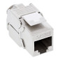 InLine Prise Keystone RJ45 / Insert LSA - SNAP-IN - Cat.6a - Forme étroite