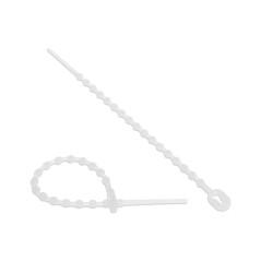InLine 59977B Lot de 100 Serre-câbles à Billes Naturel Longueur 150 mm