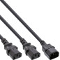 InLine 16657K câble électrique Noir 3 m Coupleur C14 Coupleur 2 x C13 - Cables électriques (3 m, Male connector / Female connect InLine 16657K câble électrique Noir 3 m Coupleur C14 Coupleur 2 x C13 - Cables électriques (3 m, Male connector / Female connect