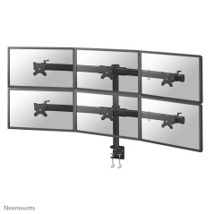 NewStar Support de Moniteur Noir FPMA-D700D6 sextuple 19-27 50kg