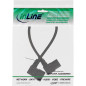 InLine 16650A câble électrique Noir 5 m Coupleur C13 Coupleur C14 - Cables électriques (5 m, Male connector / Female connector, InLine 16650A câble électrique Noir 5 m Coupleur C13 Coupleur C14 - Cables électriques (5 m, Male connector / Female connector,