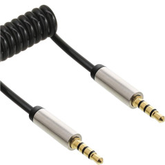 InLine 99271 1m 3,5mm 3,5mm Noir câble audio