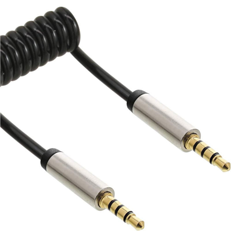 InLine 99271 1m 3,5mm 3,5mm Noir câble audio