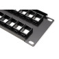 TRENDnet, TC-KP48, Panneau de Brassage Keystone 2U HD 48 Ports Vierge, boîtier de Montage en Rack en métal 2U 19", Panneau de Br TRENDnet, TC-KP48, Panneau de Brassage Keystone 2U HD 48 Ports Vierge, boîtier de Montage en Rack en métal 2U 19", Panneau de Br
