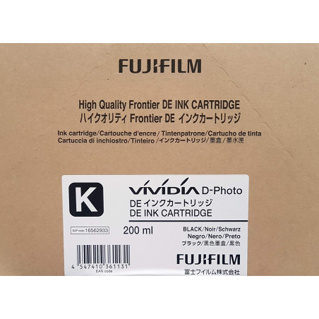 Fujifilm DE Ink Cartridge 200 ML Noir