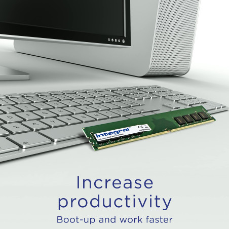 Integral 8GB DDR4 RAM 2666MHz DIMM Module de mémoire PC de bureau