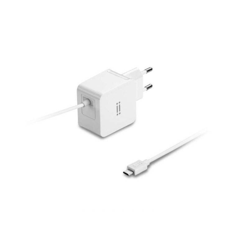 aiino - Chargeur Mural pour tous les Téléphones Portables et Smartphones avec Fonction de Chargement USB, Ordinateur Portable 2A aiino - Chargeur Mural pour tous les Téléphones Portables et Smartphones avec Fonction de Chargement USB, Ordinateur Portable 2A