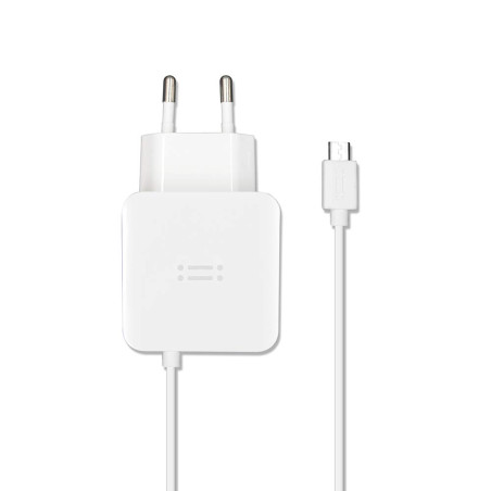 aiino - Chargeur Mural pour tous les Téléphones Portables et Smartphones avec Fonction de Chargement USB, Ordinateur Portable 2A