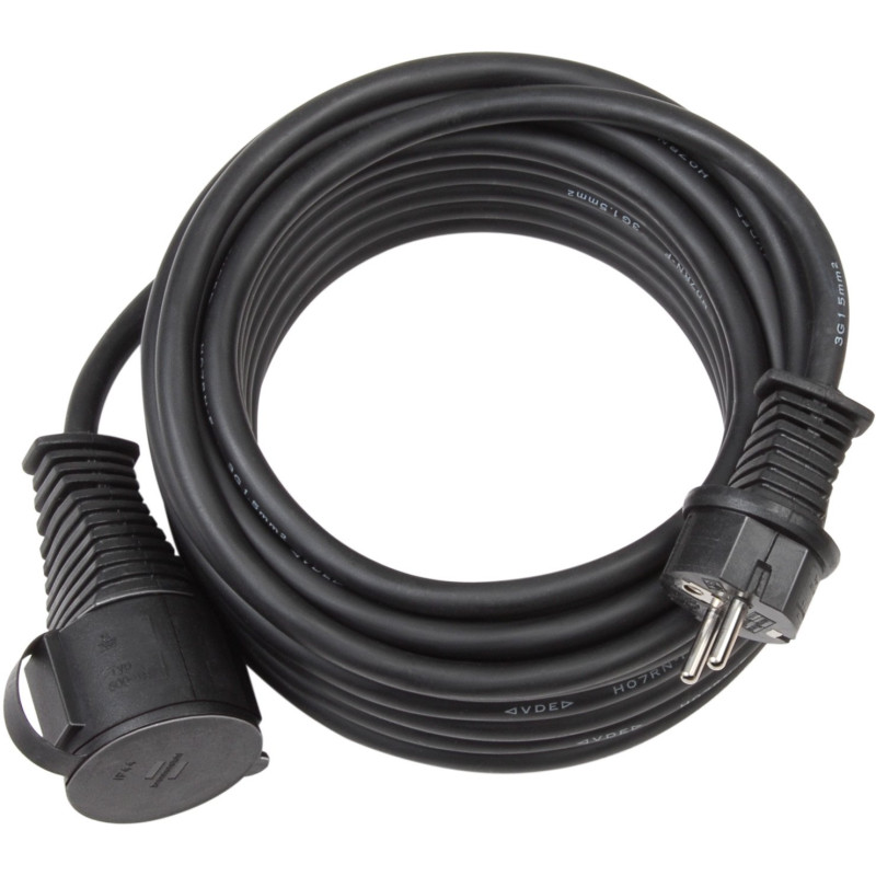Brennenstuhl 1167810 Cordon prolongateur pour Chantier IP44, Noir, 10 m Brennenstuhl 1167810 Cordon prolongateur pour Chantier IP44, Noir, 10 m