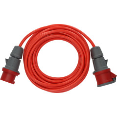 BRENNENSTUHL 1168580 - Alargador eléctrico Bremaxx® IP44 AT-N07V3V3-F 5G1,5 Con enchufe CEE 400V/16A de 5 Polos (10 m)