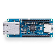 Arduino MKR ETH Shield [ASX00006] - Bouclier Ethernet pour connecter Vos projets Arduino MKR à Internet, idéal pour Applications