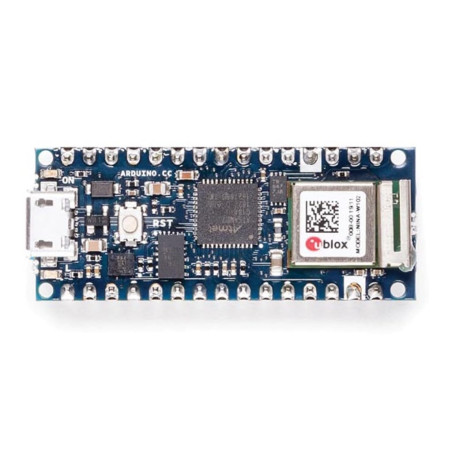 Arduino Nano 33 IoT with Headers [ABX00032] - Carte compacte avec WiFi et Bluetooth intégrés, idéale pour projets IoT, automatis