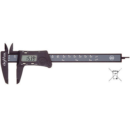 Wiha 29422 - Pie de rey digiMax digital 4111 digiMax Cod. 4111701