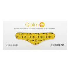 Paingone Qalm – Gels de remplacement| Prévient et soulage les migraines| traitement des migraines, crises de migraines| Prévient