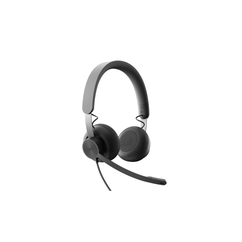 Logitech Business Zone Wired Certifié MS Teams Graphite 981-000870 Noir Logitech Business Zone Wired Certifié MS Teams Graphite 981-000870 Noir