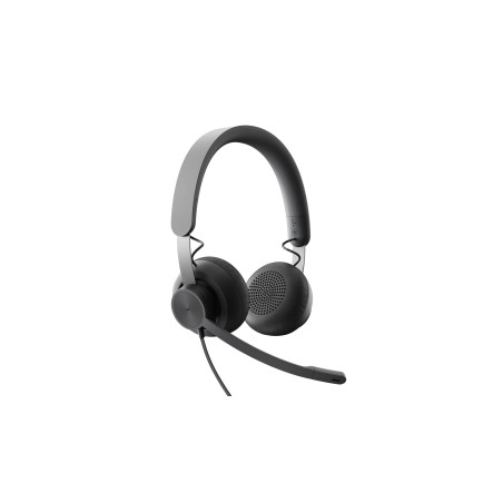 Logitech Business Zone Wired Certifié MS Teams Graphite 981-000870 Noir