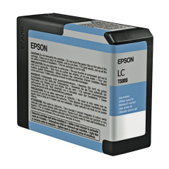 Epson T5805 Cartouche d'encre d'origine 1 x cyan clair Amazon Dash Replenishment est prêt