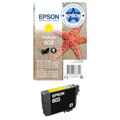 Epson 603 Etoile de Mer Jaune, Cartouche d'encre d'origine, XP-2100 XP-2105 XP-2150 XP-2155 XP-3100 XP-3105 XP-3150 XP-3155 XP-4