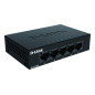 D-Link DGS-105GL Commutateur de bureau Gigabit non géré 5 ports sans ventilateur, profil bas, boîtier en métal, Plug-and-Play, 8 D-Link DGS-105GL Commutateur de bureau Gigabit non géré 5 ports sans ventilateur, profil bas, boîtier en métal, Plug-and-Play, 8