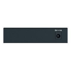 D-Link DGS-105GL Commutateur de bureau Gigabit non géré 5 ports sans ventilateur, profil bas, boîtier en métal, Plug-and-Play, 8
