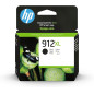 HP 912XL, Cartouche d'encre noir, rande capacité, Authentique, 3YL84AE, Compatible avec OfficeJet Pro 8010 series / 8020 series