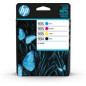 HP 934 Pack de 4 Cartouches d'encre Noire/ 935 Pack de 4 Cartouches d'encre Cyan/Magenta/Jaune Authentiques