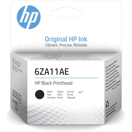 HP 6ZA11AE Tête d'impression noire (6ZA11AE) pour imprimante HP Smart Tank Plus 455/457 Wireless AIO