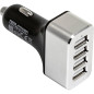 Realpower 4-Port USB Car Charger, Car Charger, 4 x USB Out, 12-24 V, for iPhone, iPad, Samsung Galaxy/Note / S9, HTC, LG, Smartp Realpower 4-Port USB Car Charger, Car Charger, 4 x USB Out, 12-24 V, for iPhone, iPad, Samsung Galaxy/Note / S9, HTC, LG, Smartp