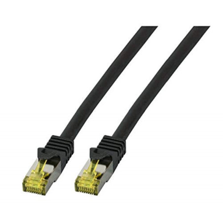 Câble patch cat.7 Plug RJ45 6 A S/FTP LSZH 20 m Noir