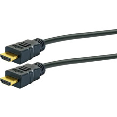 SCHWAIGER HDM150 013 CABLE HDMI 15 M HDMI TIPO A (ESTÁNDAR) NEGRO, ORO
