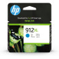 HP 912XL Cartouche d'Encre Cyan grande capacité Authentique (3YL81AE) pour HP OfficeJet Pro 8010 series / 8020 series