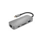 Terratec Connect C8 USB 2.0 Type-C Gris