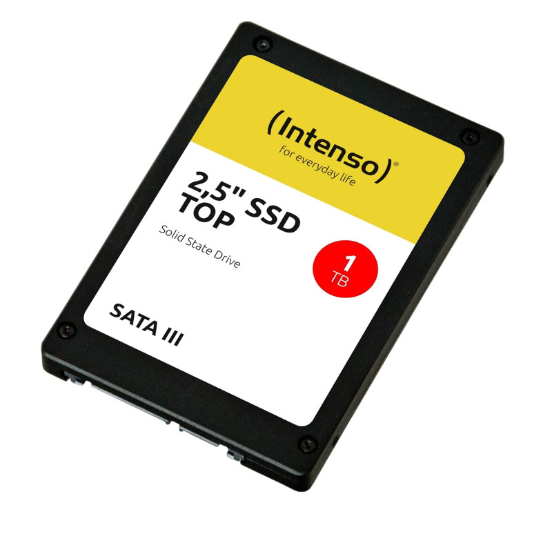 Intenso Disque SSD Interne, 2,5" Top SATA III, 1 to, 550 Mo/s Intenso Disque SSD Interne, 2,5" Top SATA III, 1 to, 550 Mo/s