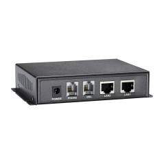 LevelOne VDS-1201 convertisseur de Support réseau 100 Mbit/s Noir