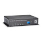 LevelOne VDS-1201 convertisseur de Support réseau 100 Mbit/s Noir