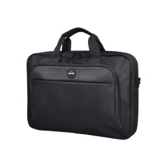 Port Designs Sacoche pc pour Ordinateur Portable Hanoi II Clamshell 15.6 Pouces Noir